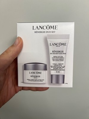 Lancome Renergie Duo Renergie Yeux Eye 5 ml + H.P.N. 300-Peptide Cream 5 ml Set
