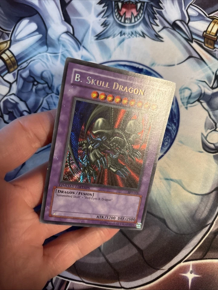 (13) Yu-Gi-Oh B. Skull Dragon BPT-006 Misprint Reverse Secret LP - Image 4 of 4