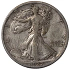 1927-S Walking Liberty Half Dollar 50C Very Fine VF+