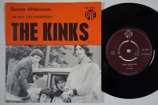 KINKS Sunny Afternoon STUNNING COND Sweden 45 garage mod psych swedish LISTEN!