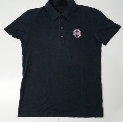 D&G Dolce & Gabbana Sport Poloshirt Navy Badge Logo Gr. 48