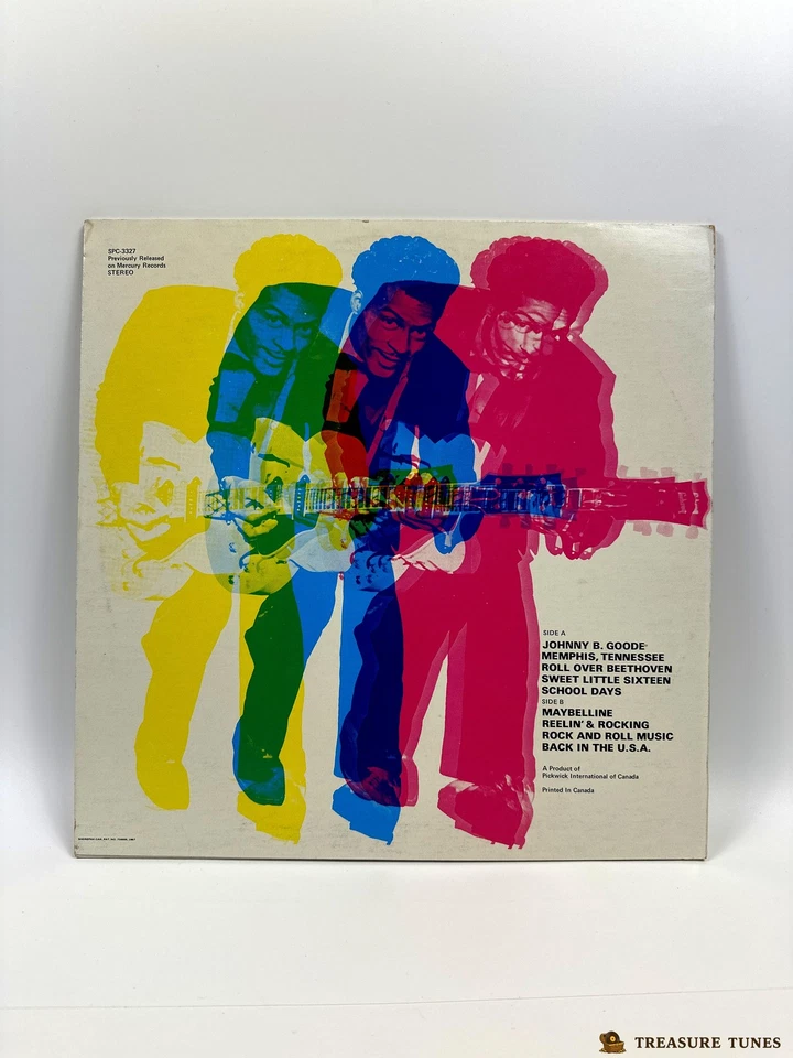 Chuck Berry - Johnny B. Goode Vinyl LP [1972] SPC 3327 - Image 3 of 4