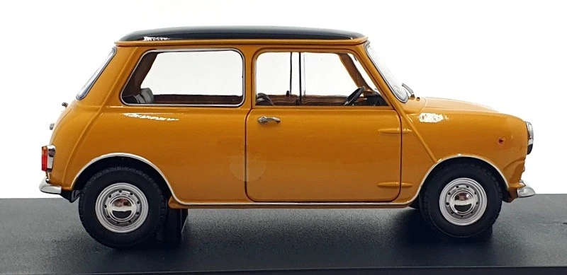 Mitica 1/18 Scale 205001-D - 1966 Innocenti Mini Cooper MK1 - Ocra/Black - Image 3 of 4