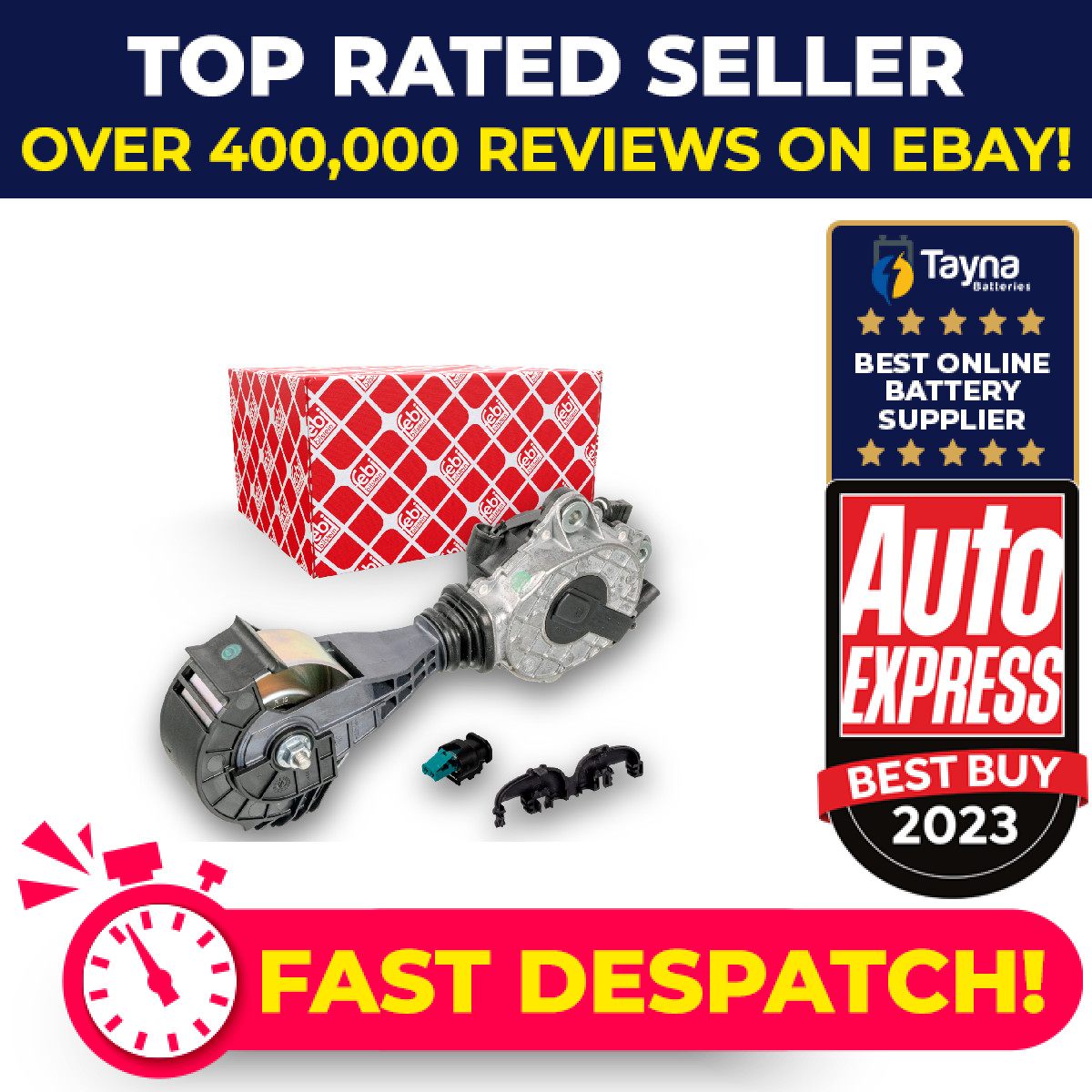Aux Belt Tensioner fits MINI COOPER R56 1.6 06 to 13 Drive V-Ribbed 11287534400