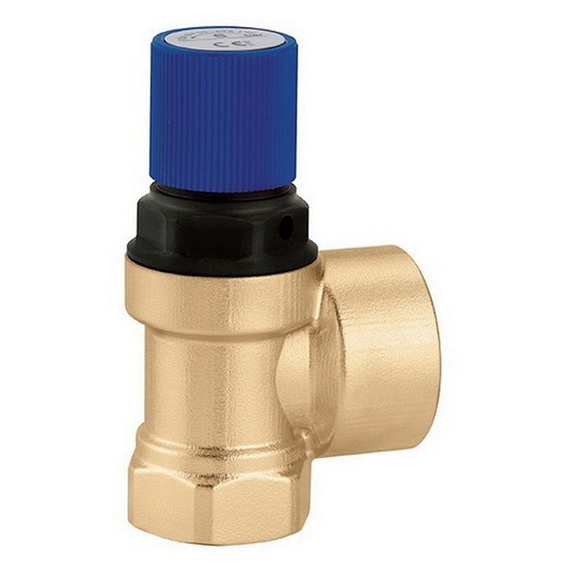 Caleffi Membran-Sicherheitsventil 1 Zoll x 11/4 Zoll x 6 bar für Trinkwasser