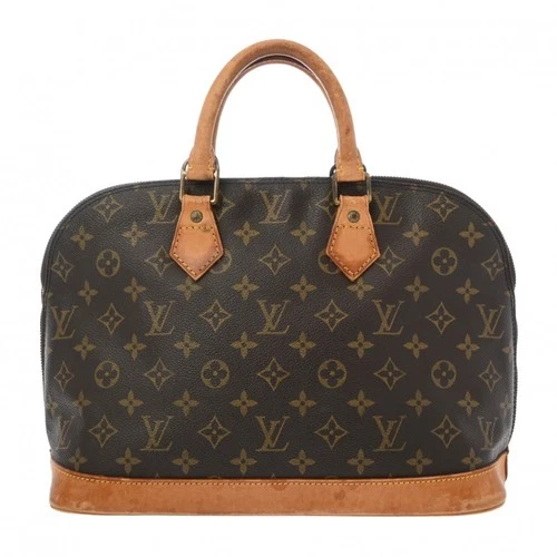 LOUIS VUITTON Monogram Alma old model Brown M51130 hand bag 800000148362000