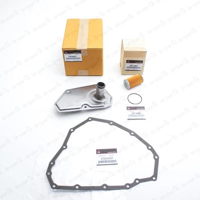New Genuine Mitsubishi 14-24 Mirage CVT Transmission Oil Filters & Gaskets Kit - Bild 1 von 4