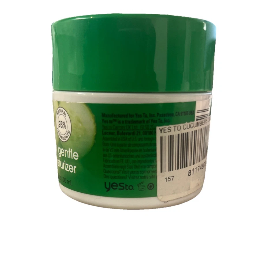 Yes To Cucumbers Sooth And Calming Daily Gentle Moisturizer For Sensitive Skin - Image 4 of 4