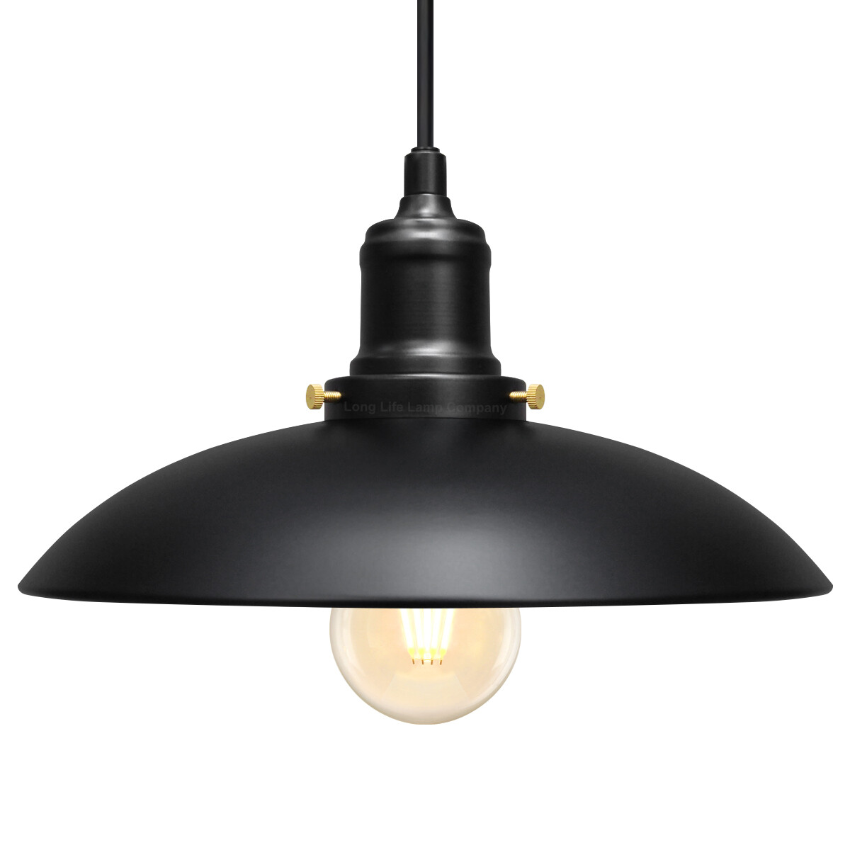 Retro Style Metal Industrial Ceiling Hanging Pendant Light Shade M0132 FREE BULB