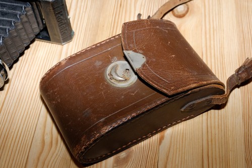 Kodak Vollenda 620 / Kodak-Anastigmat 10.5cm 105mm f/4.5 & Case Vintage, Working - Picture 8 of 15