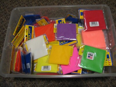 Atlas Mike's Bait Super Soft Nylon Spawn Net Egg Sack Netting Precut 3'' Squares