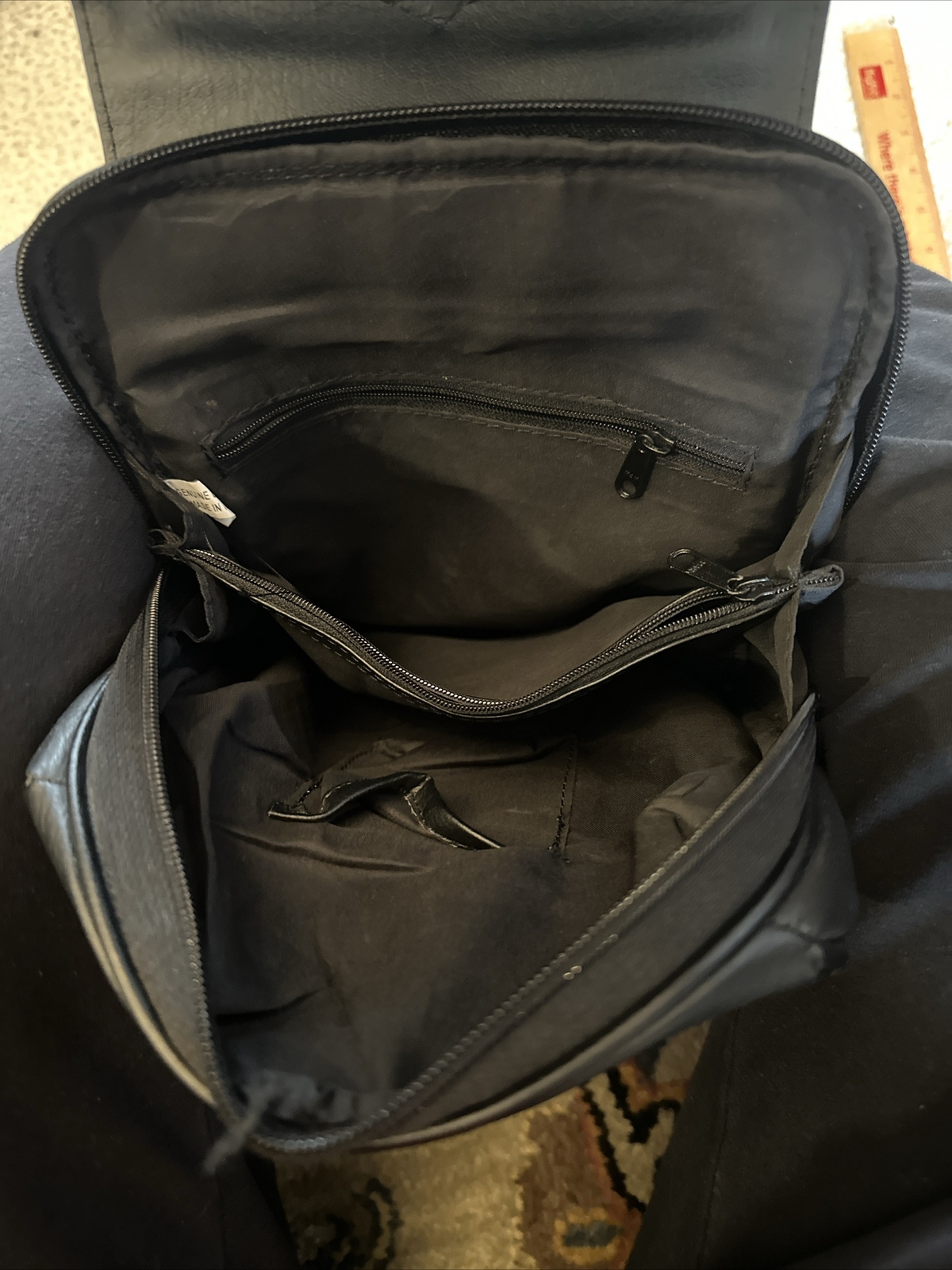 Harley Davidson Backpack purse genuine leather Gem