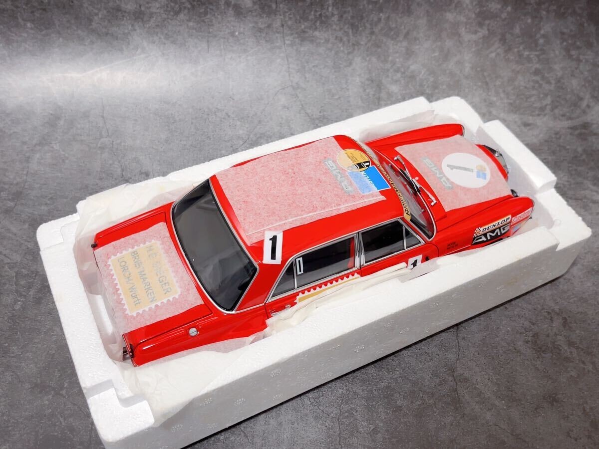 ミニチャンプス 1/18 ベンツ300 SEL 6.8 ADAC 24H Minichamps 1/18 Mercedes-Benz 300 Sel 6.8 Adac 24H