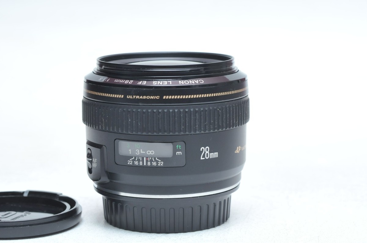 Canon EF 28mm f1.8 USM 大口径 広角 単焦点 レンズ T2283681