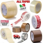PACKAGING TAPES BROWN CLEAR FRAGILE CAUTION DUCT MASKING CROSS WEAVE STRONG ROLL