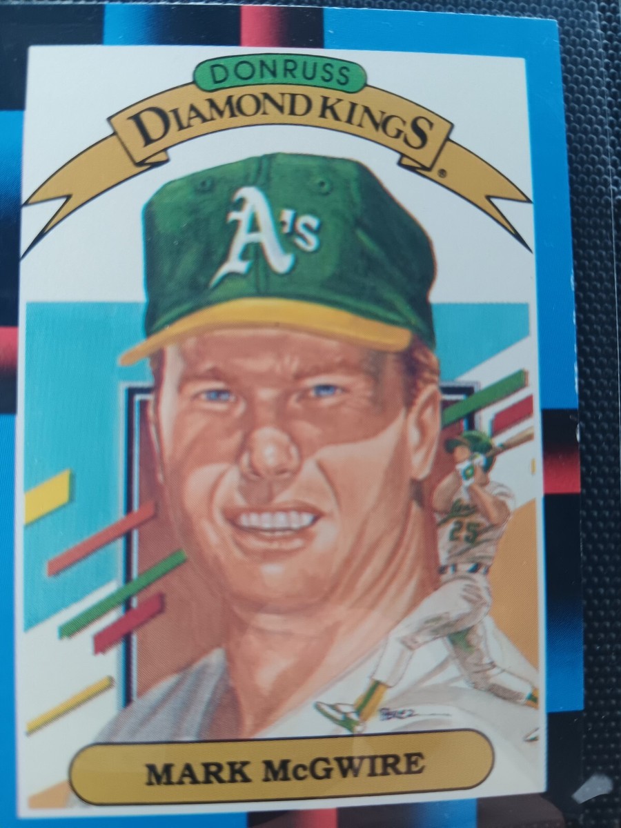 【別倉庫からの配送】 Rare 🔥 1988 Donruss Diamond King Mark McGwire Baseball Card スポーツ選手