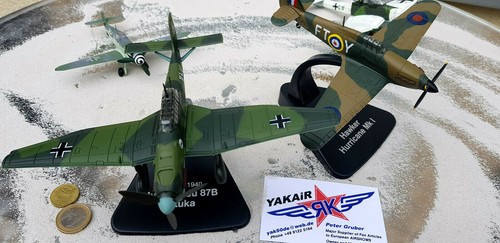 WW2 Flugzeuge Metall Focke Wulf / Junkers / Messerschmitt 1:72 YAKAiR  Mustang - Bild 1 von 99