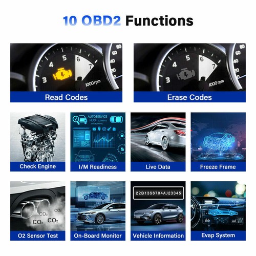 LAUNCH OBD2 Scanner Engine Fault Transmission Code Reader Car Diagnostic Tool - Picture 3 of 10
