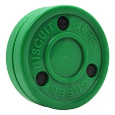 Green Biscuit Snipe 2.0 Hockey Puck - 2 Pack