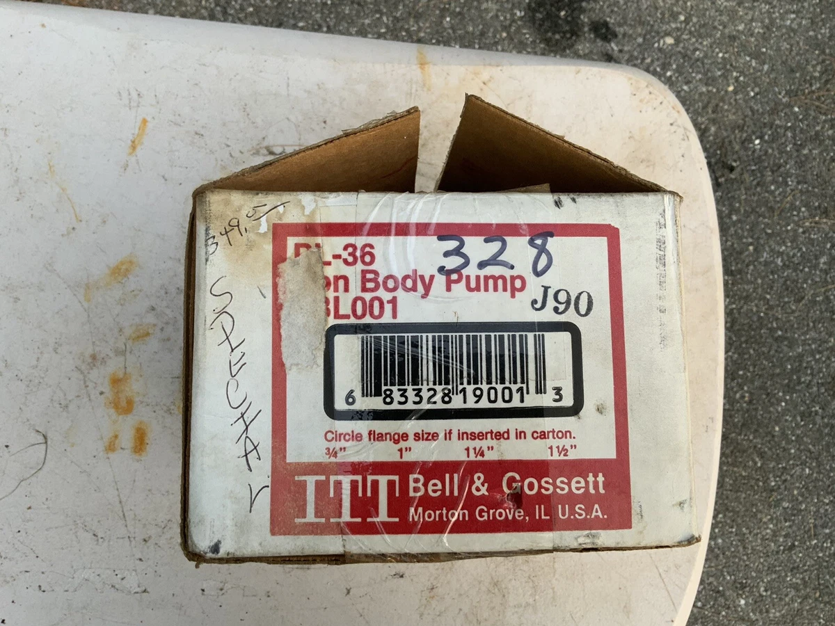 BELL u0026amp; GOSSETT PL-36 Circulator Pump Outdoor Wood Boiler Furnace  [1BL001] | eBay