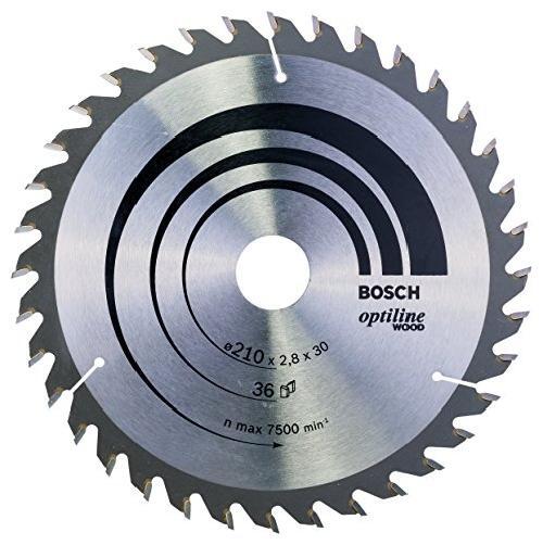BOSCH 2608640622 - Disco de sierra circular Optiline Wood 210x2.8x30D: 36WZ