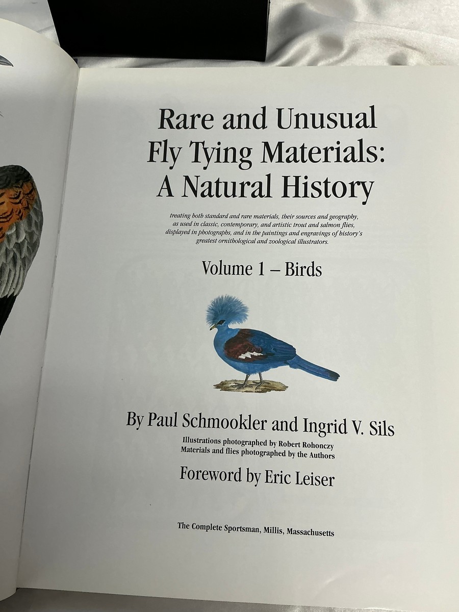 Rare and Unusual Fly Tying Materials Vol.1 Schmookler and