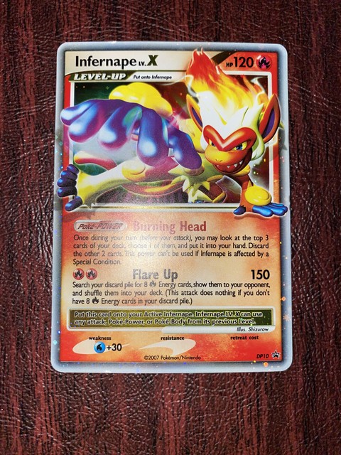 Pokemon Promotional (Promo) Set ULTRA RARE Infernape LV. X DP10 | eBay