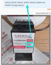 2 Pack ISINK34 4135554 Neopost Red Ink, IS330, IS350, IS420, IS460, IS480, IS490