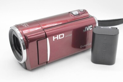 【R2155】 JVC Everio GZ-HM460-G エブリオ JVC Everio GZ-HM460-R Red Digital Video Camera Camcorder