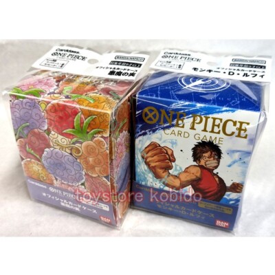 ONE PIECE Card Game Official Card Case Monkey D. Luffy + Devil Fruit 2-piece set | eBay ONE PIECE Card Game Official Card Case Monkey D. Luffy + Devil Fruit 2-piece set | eBay