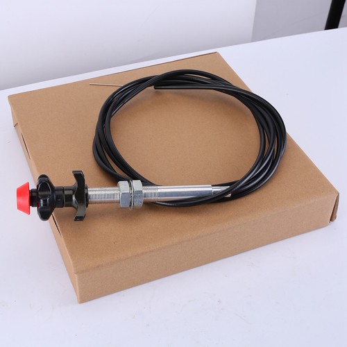 New Heavy Duty Vernier Locking Throttle Cable 55204 Multi Purpose Control Cable - Picture 3 of 16