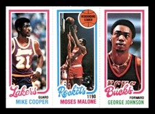 1980 Topps Basketball #43 Cooper Malone Johnson NM/MT *e9