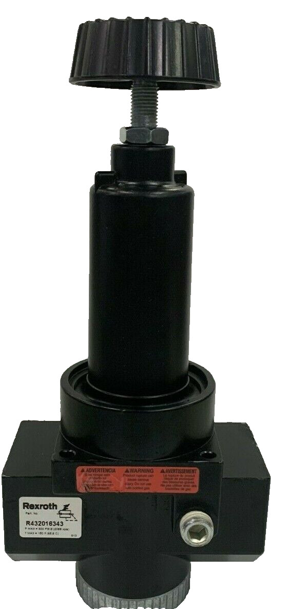 Regulador de presión de aire de alto flujo R432016343 Rexroth PR7565-21005 3/4" 10-125 psi