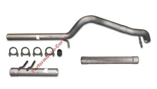 07 - 17 Jeep Wrangler JK CatBack Performance Exhaust System Straight Pipes