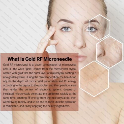 2IN1 RF Fractional Micro Needle Machine Stretching Mark Wrinkles Acne Scar Moving - Picture 2 of 12
