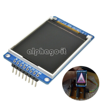 1,8'' Zoll 128X160 TFT Vollfarb LCD Display Modul SPI ST7735 STM32 für Arduino-