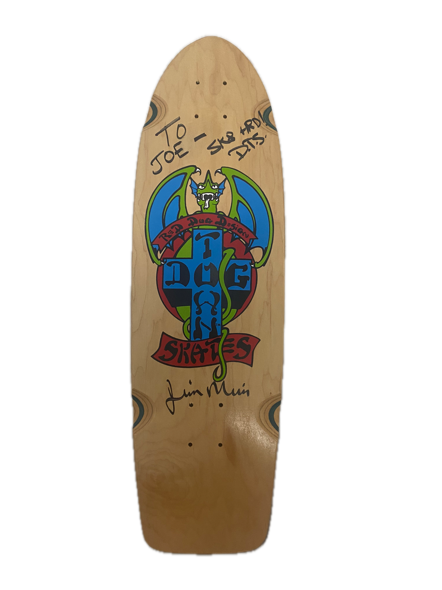 Dogtown Red Dog Design Plain Wood 9in Signed Shaped Deck | eBay