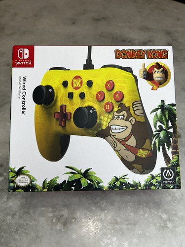 NEW SEALED! Donkey Kong Wired Controller - Yellow (1506258-03) - Picture 3 of 4