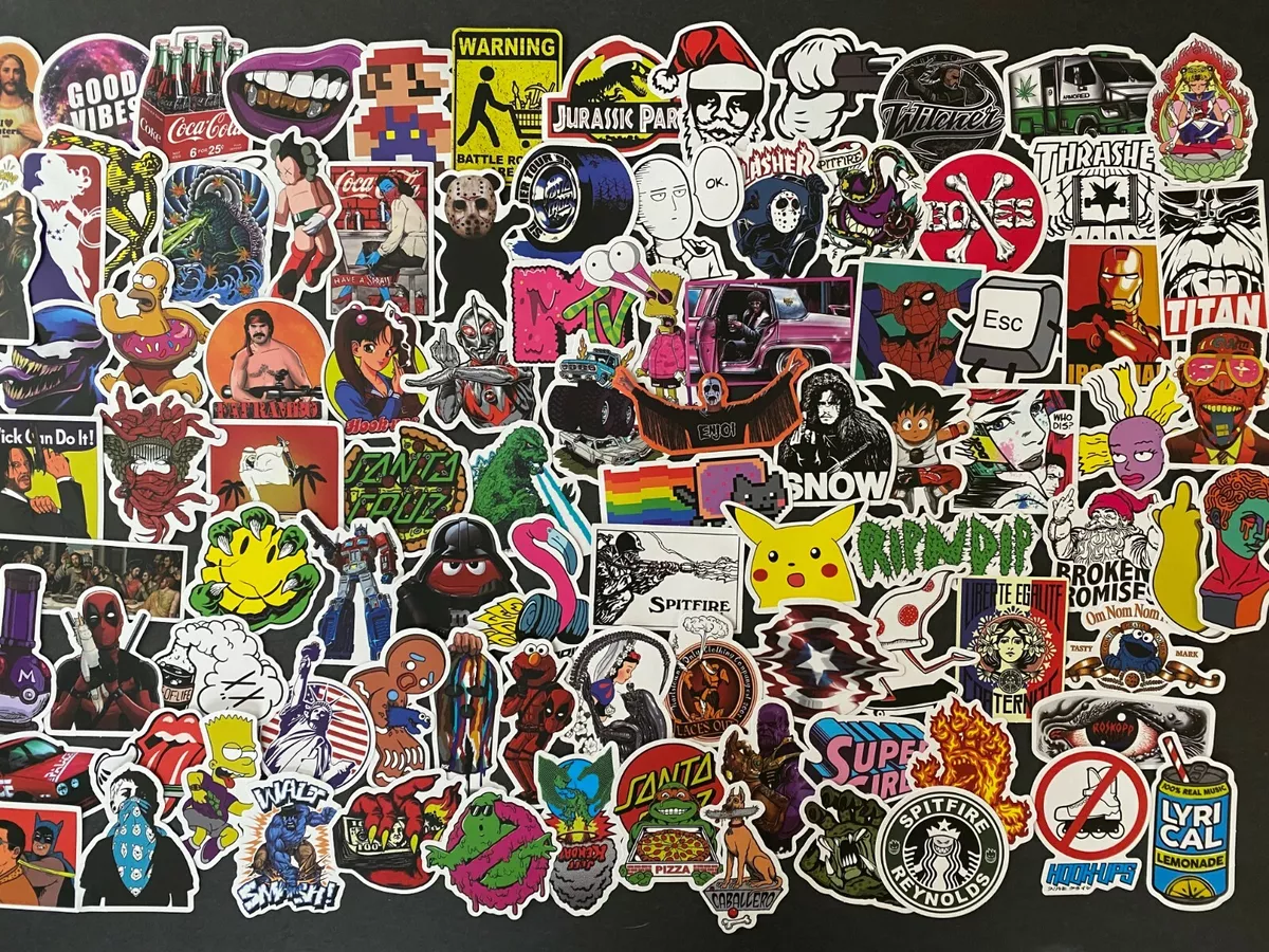 Skateboard Fashion Brand Logo Stickers Autocollant imperméable à l’