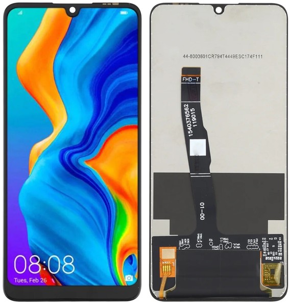 Original Huawei P30 Lite Lcd + Touchscreen MAR-LX1A (Ref) Schwarz-image