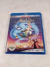 Disney Aladdin Blu-ray Replacement Case  Artwork ONLY NO DISC 
