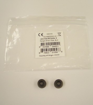 Original Jabra Elite 65t Eargel Kit with 2 earbuds Eargel SMALL Size  No Headset