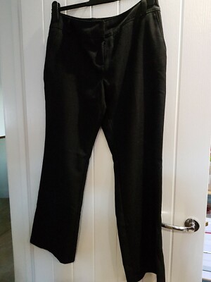 Tu Sainsburys Formal Black  Trousers*BNWOT*size14*workwear*tailored*smart*woven UK