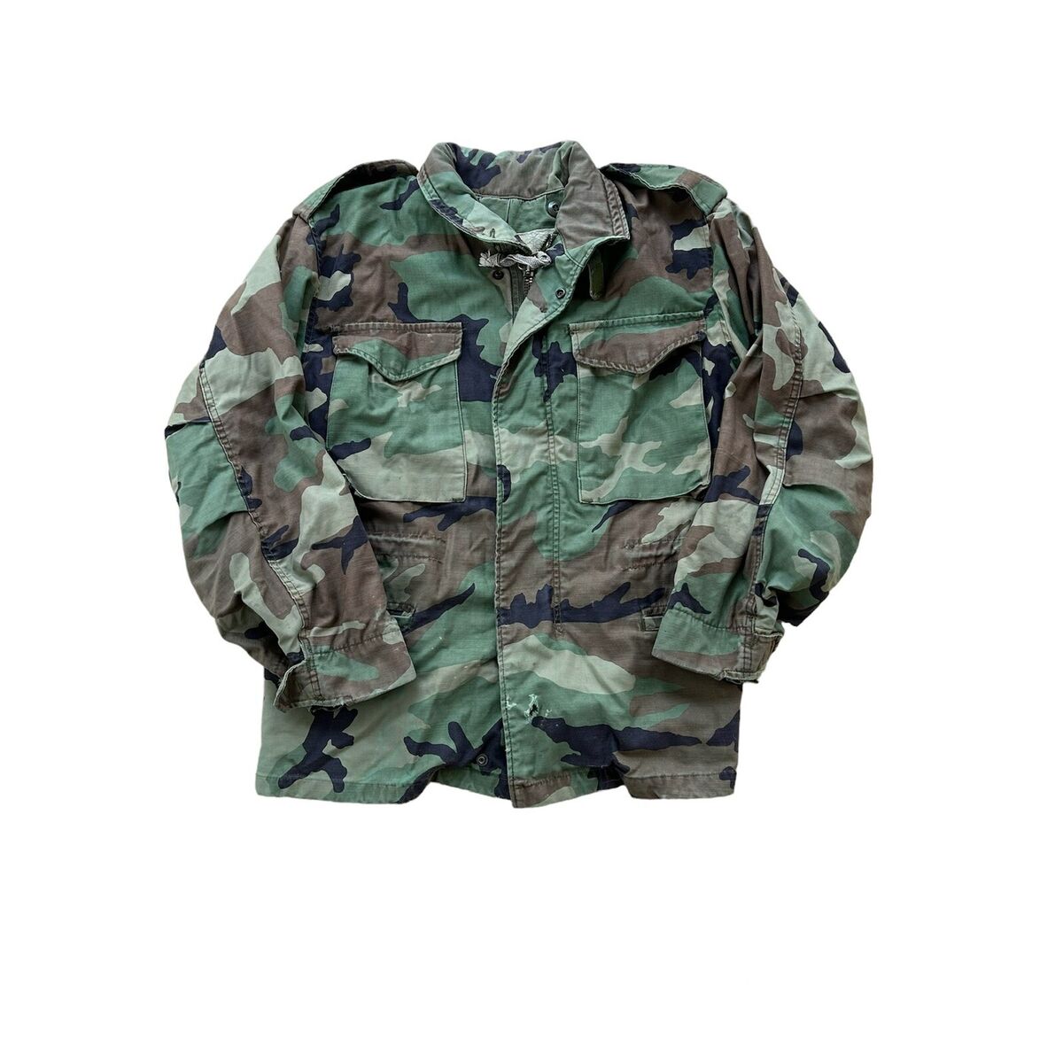 Vintage 80s Alpha Industries military scovill zipper camo Vintage 80s Alpha Industries military scovill zipper camo