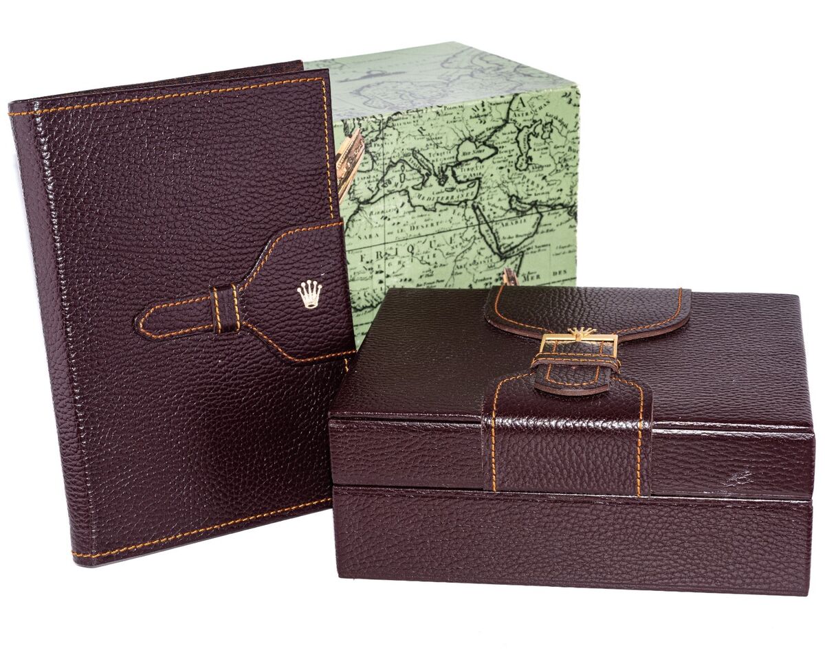 Vintage Rolex Day-Date Leather Box Set 71.00.02 w/ RARE Vintage Rolex Day-Date Leather Box Set 71.00.02 w/ RARE