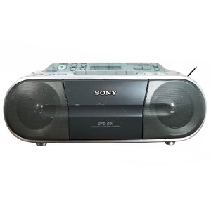索尼cfd S01 扬声器便携式cd 收音机磁带录音机在良好的工作秩序 Ebay