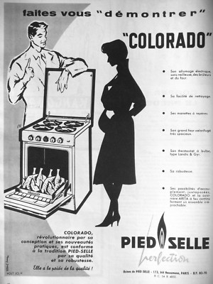 PRESSEWERBUNG 1959 SATTELFUSS PERFEKTION COROLADO HERD ARITA