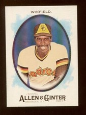 2017 Topps Allen & Ginter Hot Box Foil #85 Dave Winfield ⚾ HOF