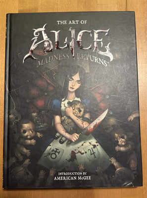 The Art of Alice Madness Returns Kunstbuch Erstausgabe Japanische Version Geb...