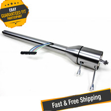 Ididit 1120300010 Universal 30 Paintable Steel Tilt Floor Shift Steering Column